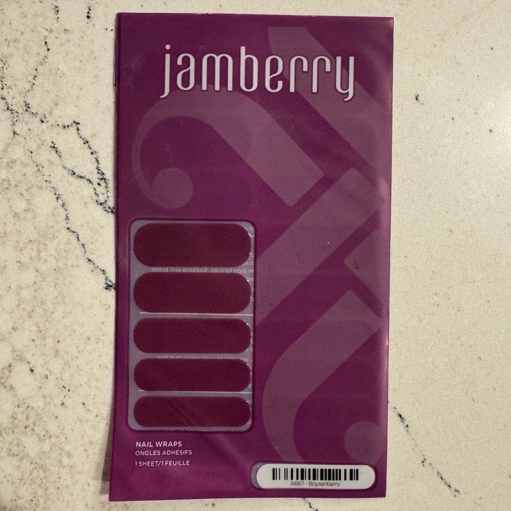 Jamberry Nail Wrap - A667 Boysenberry
